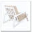 Acacia Wood Club Chair Stylish Comfort Versatile Use-1414433985