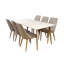 Morrilton Metal Base Dining Table-40630787-40630788