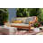 71.7 " W Straight Acacia Solid Wood Patio Daybed with Cushions-291028165-401830423