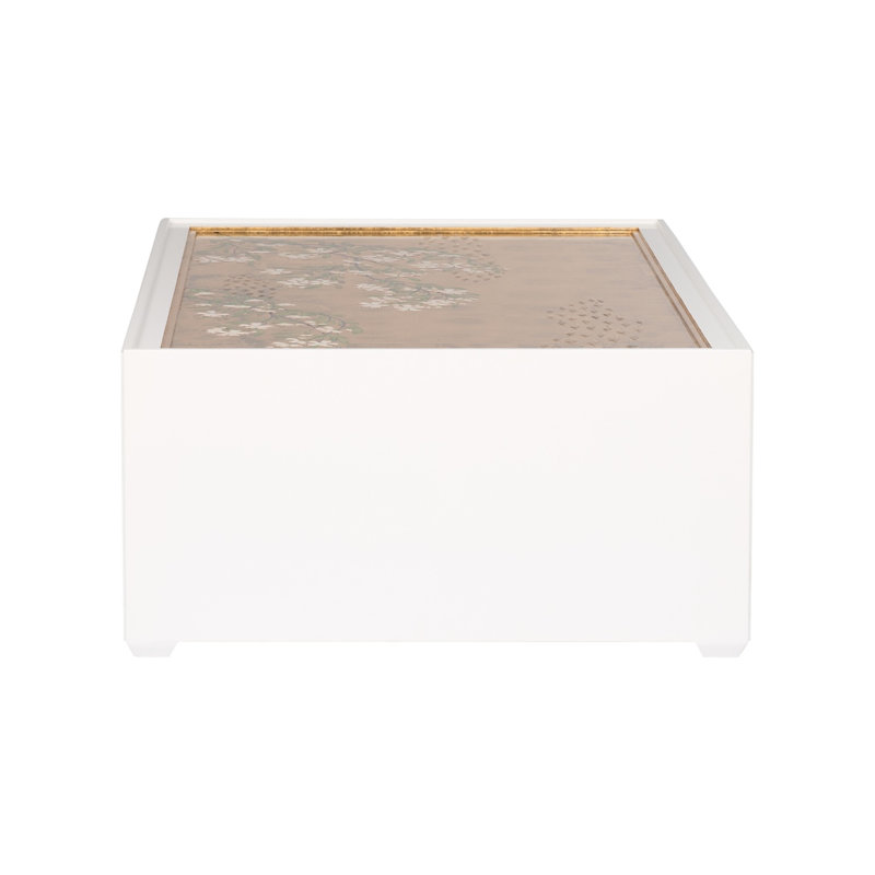 Kyoto Glass Rectangle Cocktail Table