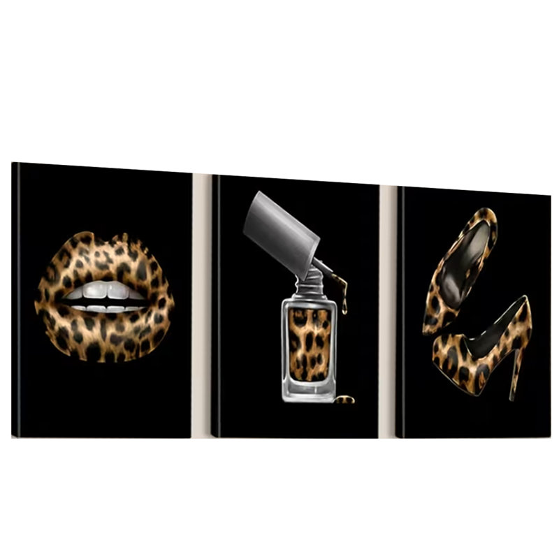 3 Piece Wrapped Canvas Wall Art, 60 cm H x 120 cm W