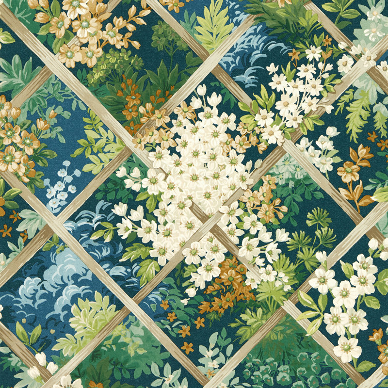 Maymont Secret Garden 10.05m x 52cm Wallpaper Roll, Forest