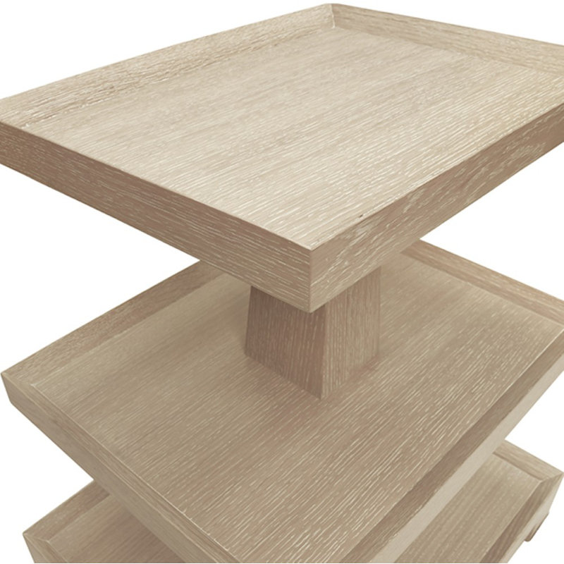 Tatiana End Table, Tan
