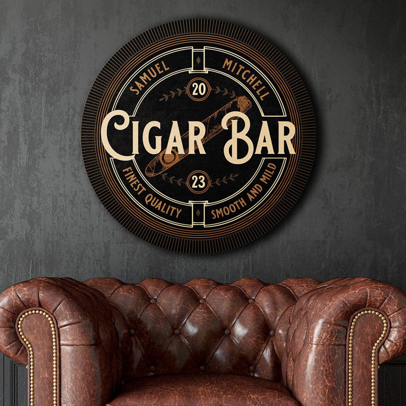 Enseigne de bar à cigares Smooth And Mild, Oui