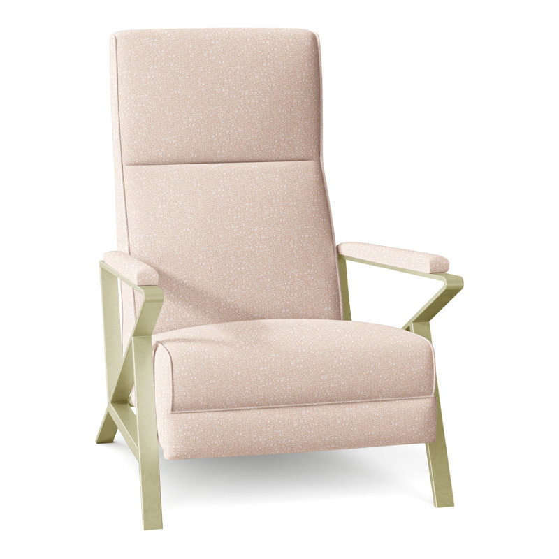 Infinity 28.25" Wide Manual Standard Recliner, Brushed Brass, Perigold In The Loop Shell