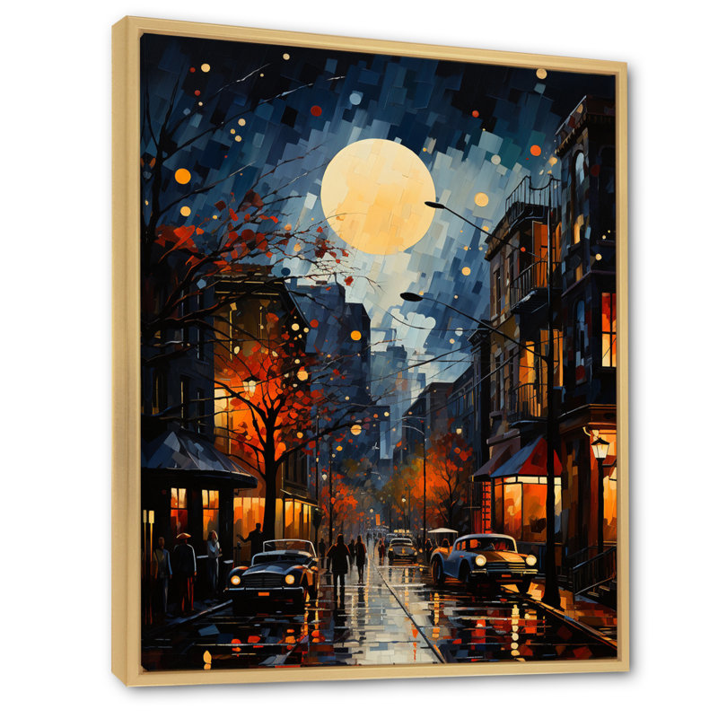 Reproduction d'art sur toile Leeda Jazz Harlem Renaissance I, H 20 po x l 12 po x P 1 po, Cadre naturel flottant