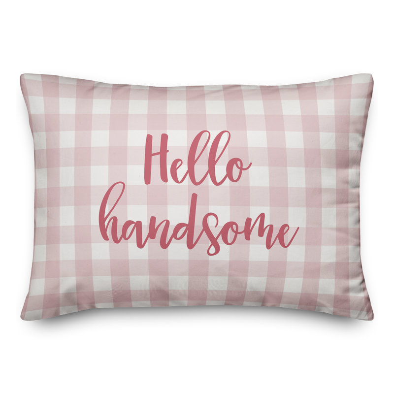  Coussin Hello, Rose