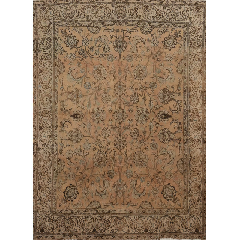 Tapis traditionnel fait à la main 9 x 11
