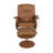 Massaging Multi-Position Recliner with Deep Side Pockets and Ottoman with Wrapped Base-91490487