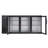 72 In. Commercial Back Bar Cooler in With Side Condenser and LED Lighting, 18 Cu. Ft Capacity-112233246