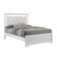 Lit rembourré de style moderne Blaze avec tête de lit à DEL et bois-948604318-957359612