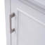 Petit meuble-lavabo moderne de 20 pouces avec lavabo en céramique, grand rangement, 1 porte à fermeture en douceur-789778789