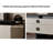 Modern household TV stand