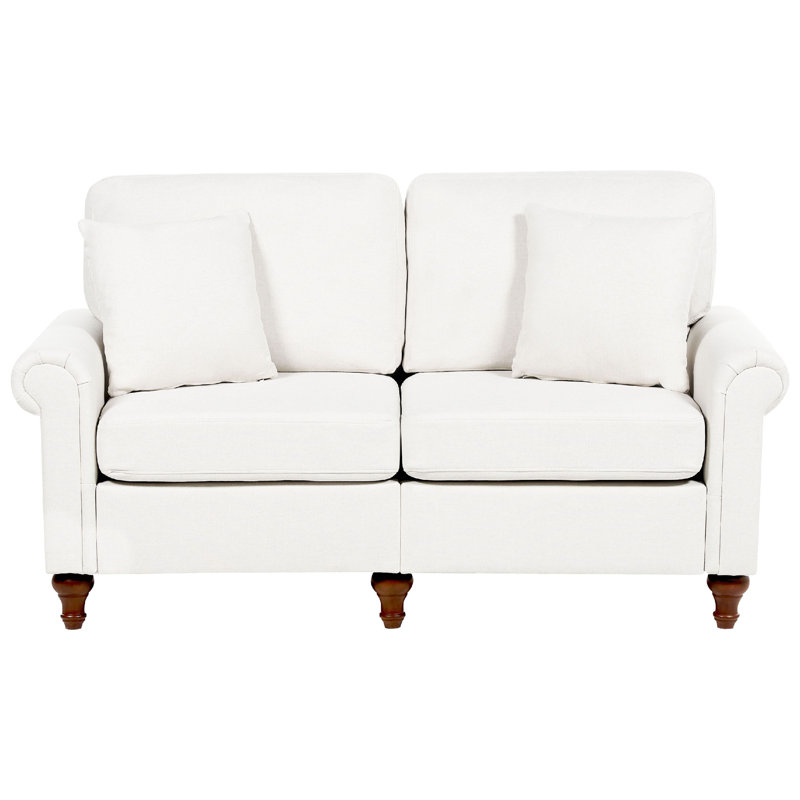 Antoinesha 2 Seater Sofa, White