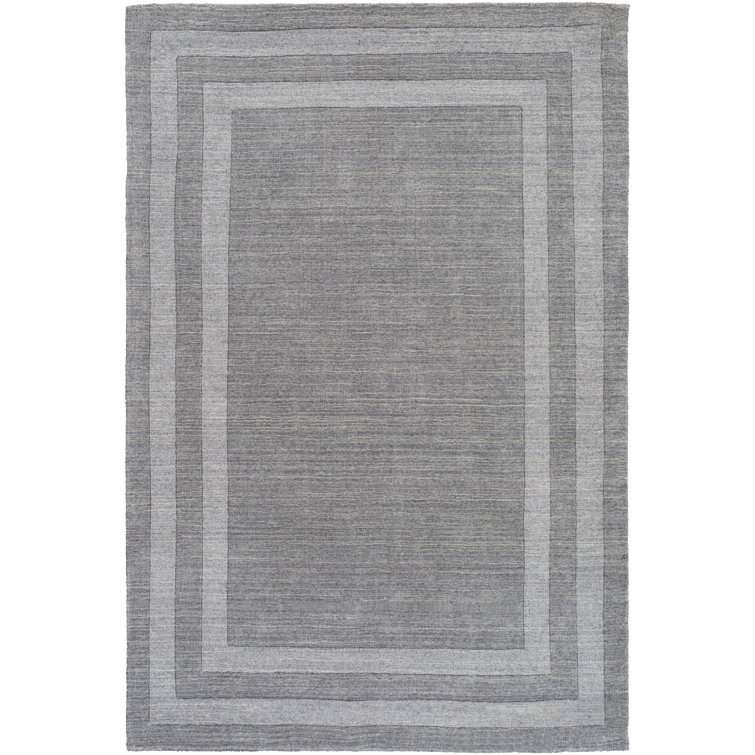 Pierson Handmade Tufted Medium Gray Rug