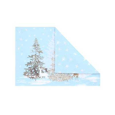 Napperon Winder Wonderland Laural Home Winter Wonderland 19 po x 13 po