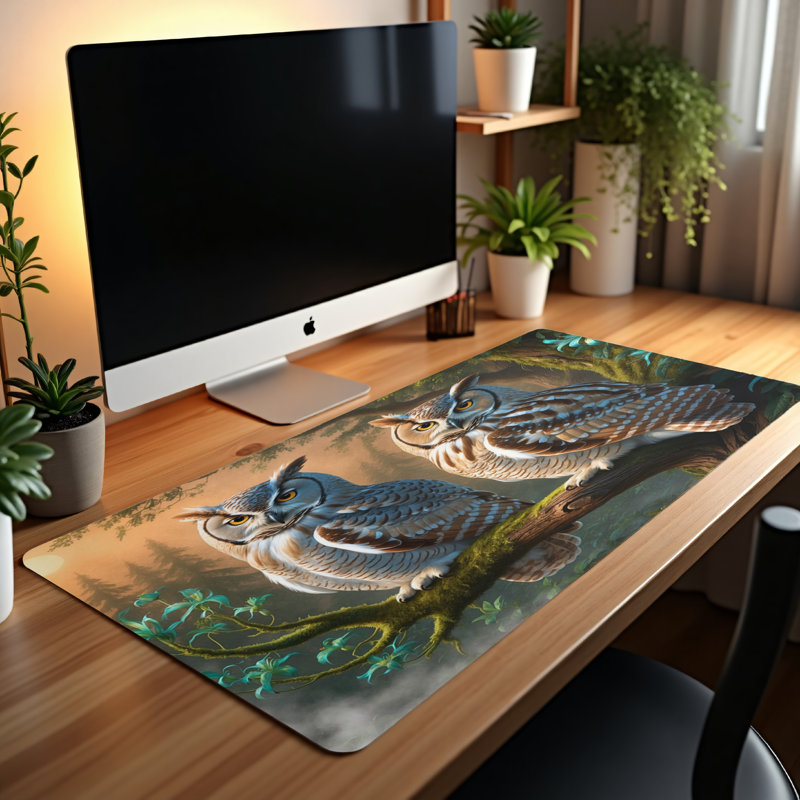 Polyester Desk Pad, 23.6x13.8