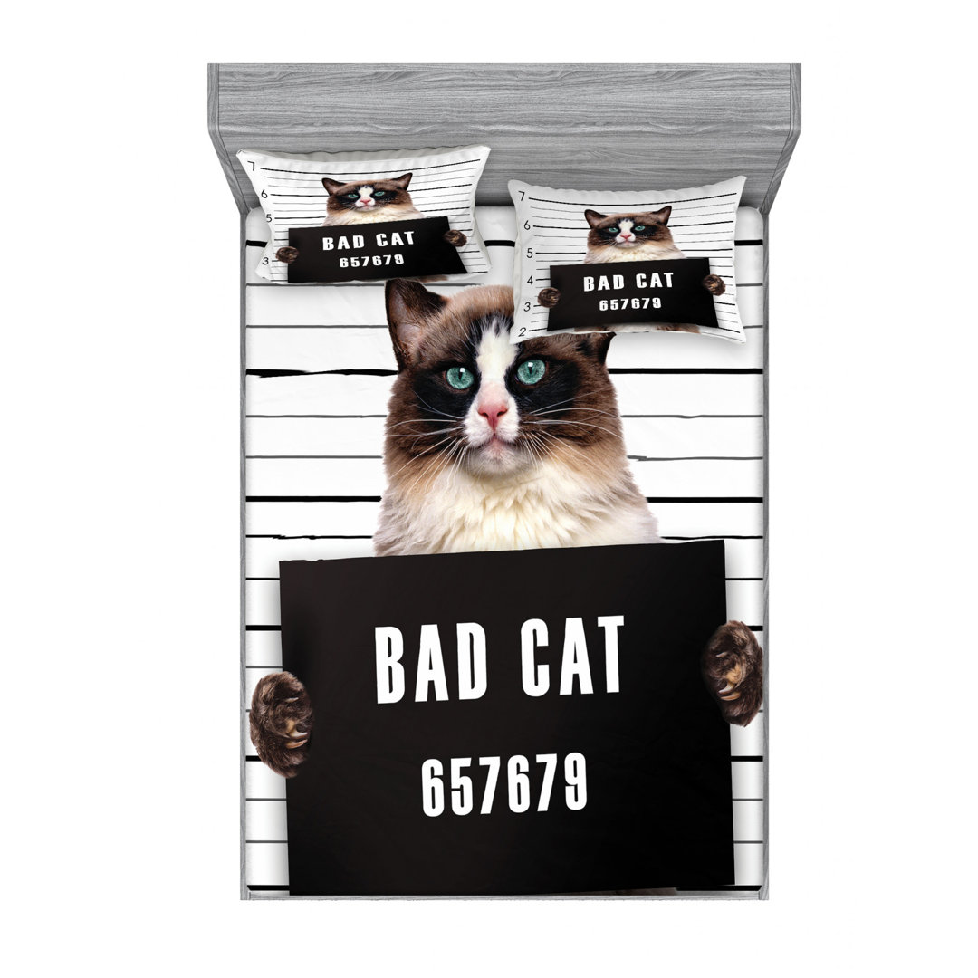 Microfiber Sheet Set Ambesonne 