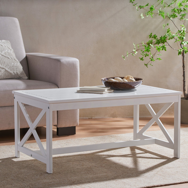 Tables de patio, Blanc