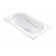 Reflection 4 Drop In Soaker Tub - Matte