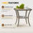 Samya 2 - Person Oversized Swivel Rocker Outdoor Seating Group with Cushions-1256138129