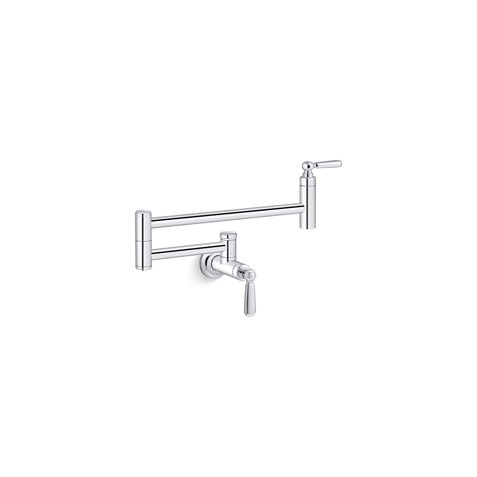 Edalyn by Studio McGee Wall-Mount Pot Filler, Polished Chrome