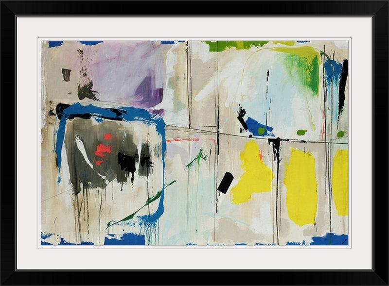 «No Limit» Govind, reproduction d'art, Cadre noir, H 24 po x l 32 po x P 1 po