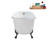 57.5'' x 29.5'' Soaking Acrylic Bathtub-83636124-83636119