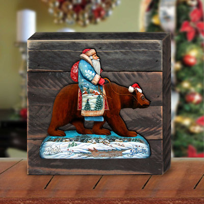 Christmas Bear Decorative Accent