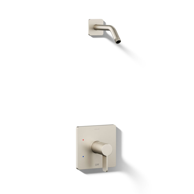 Parallel Shower Trim Set, Vibrant Brushed Nickel