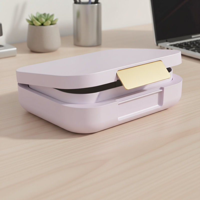 Purple BPA-Free Reusable Lunchbox, 3-4 Compartments, Leak-Proof, 44 Fl Oz., Improved Locking Tray, Microwave And Dishwasher Safe.