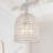 Vintage 3 - Light Cage Crystal Pendant Light-1161947347