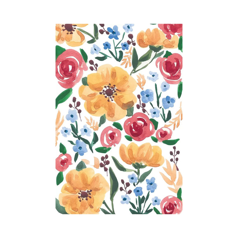 Flora II by Sabina Fenn - Gallery-Wrapped Canvas Giclée on Canvas, 20.32 cm H x 30.48 cm W, Canvas