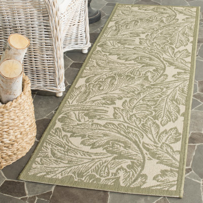 Herefordshire Performance Floral Indoor/Outdoor Area Rug