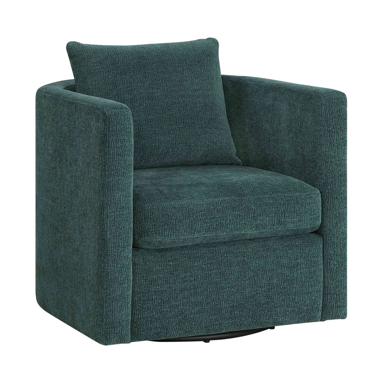 Fauteuil demi-tonneau Sutton, Paon