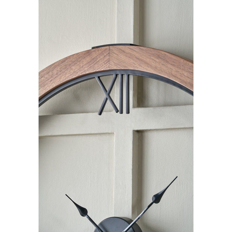 Annabele Manufactured Wood Wall Clock