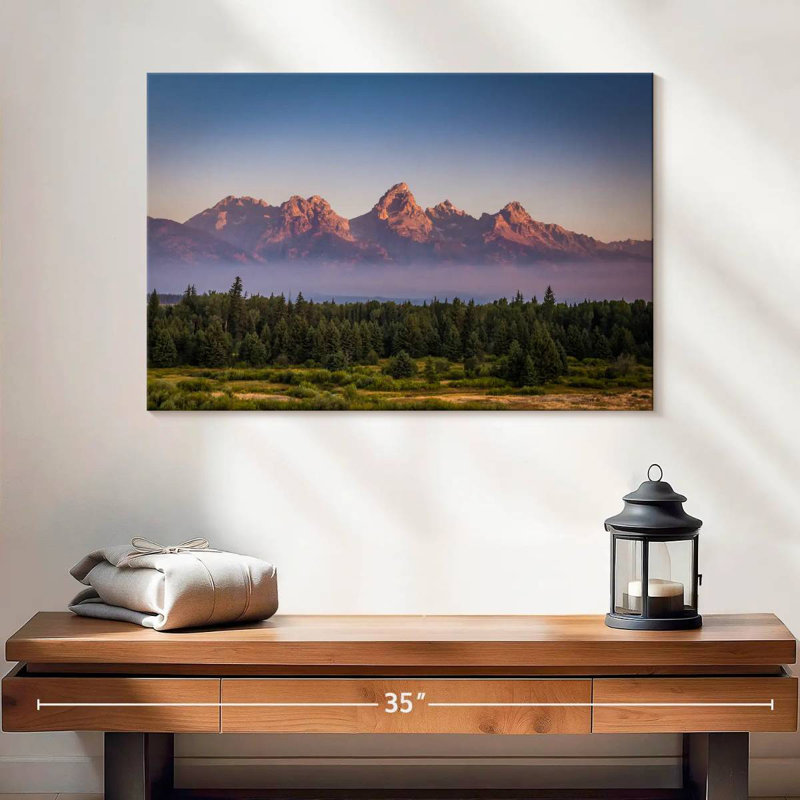 Alvord Grand Teton Mist, H 16 po x l 24 po