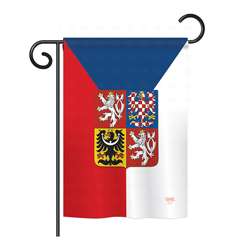 Double Sided Polyester House Flag, 18.5" H x 13" W