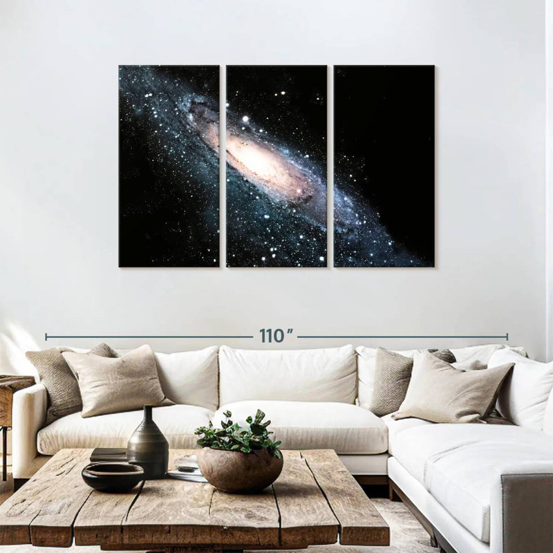 Oberle Beautiful Galaxy, 48" H x 74" W