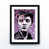 Matte Black/White Framed selected