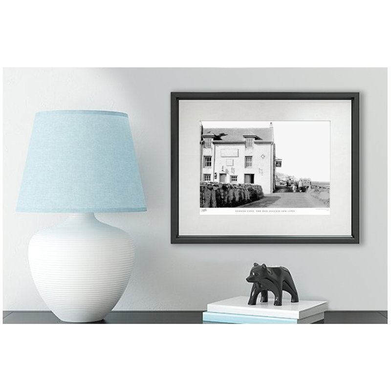 Sennen Cove, The Old Success Inn C1955 by Francis Frith - Single Picture Frame Print, 40cm H x 50cm W x 2.3cm D