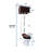 The Renovators Supply Inc. 1.6 Gallons GPF Elongated Kit-90674195