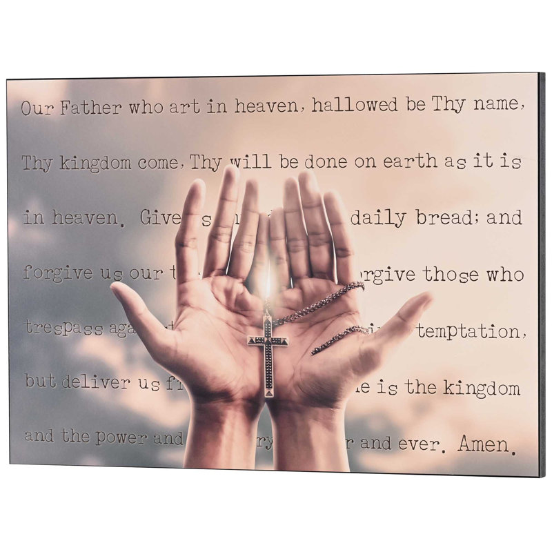 Plaque murale «The Lords Prayer»