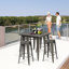 Antes Bar Stool with Steel Frame-1556193171