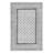 Black/White Oriental Floral Machine Washable Area Rug with Non-Slip Backing-1282061536