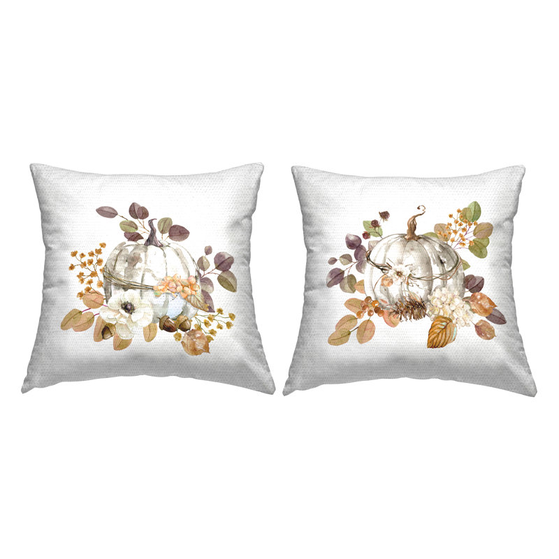 Housse et insert de coussin décoratif carré en polyester pour l'intérieur / extérieur par Carol Robinson