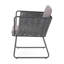 Chaise d'extérieur LA JOLLA au design ergonomique pour un confort maximal et une résistance aux intempéries