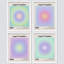 «Angel Number Aperture Collages Shapes», impression encadrée sur papier, 4 pièces-97782764-97782765