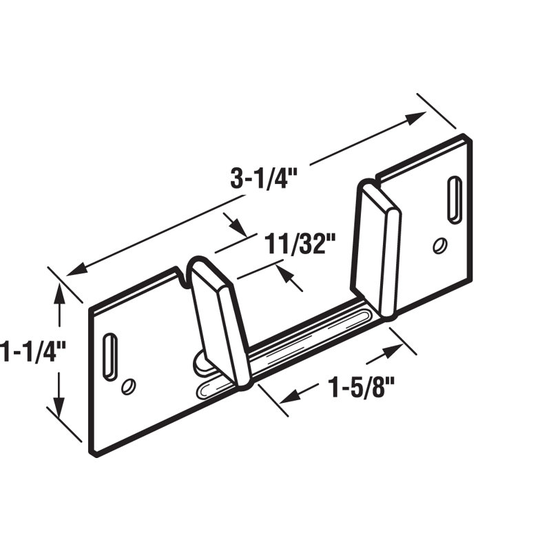 Prime-Line Pocket Door Guide