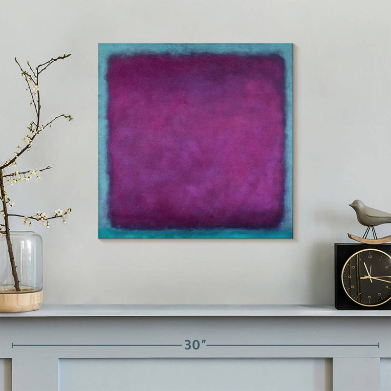Magenta Ragio Square, 16" H x 16" W